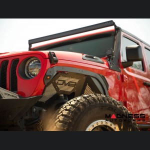 Jeep Wrangler JL Fender Flare Deletes - Textured Black Powder Coat